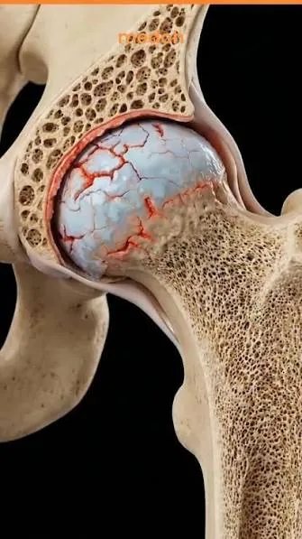 Usure du cartilage de la hanche