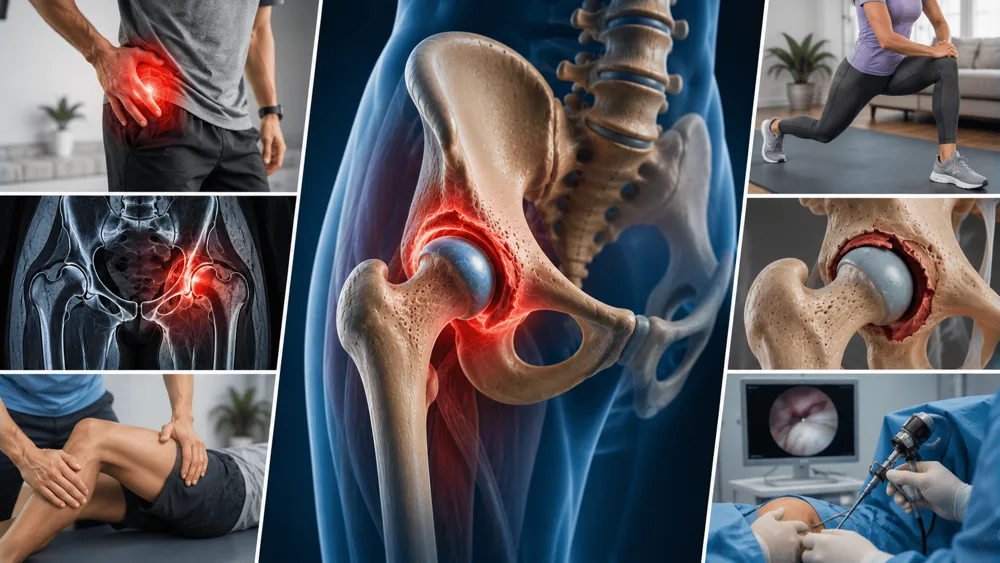 Déchirure du labrum de la hanche